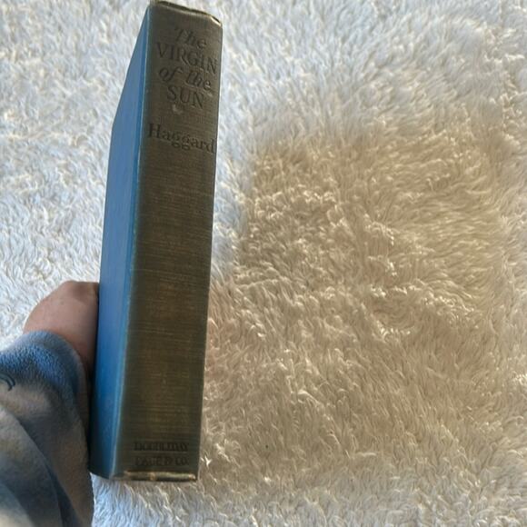 The Virgin of the Sun H. Rider Haggard Vintage 1922 first edition Fair HC - Picture 10 of 10